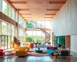 Hoe gebruik je kleur om sfeer te sturen in architectuur?