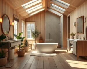 Hoe richt je een kleine badkamer sfeervol in?