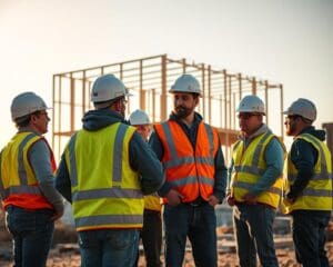 Hoe stimuleer je teamwork op een bouwplaats?