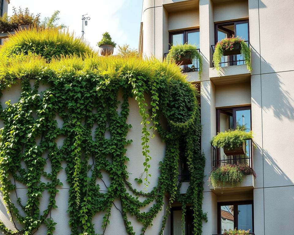 Op welke manier breng je natuur in gevels en daken?