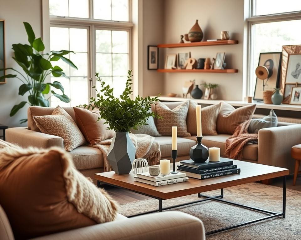 Welke accessoires maken je woonkamer persoonlijker?