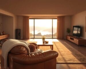 Welke meubels brengen warmte in een strak interieur?