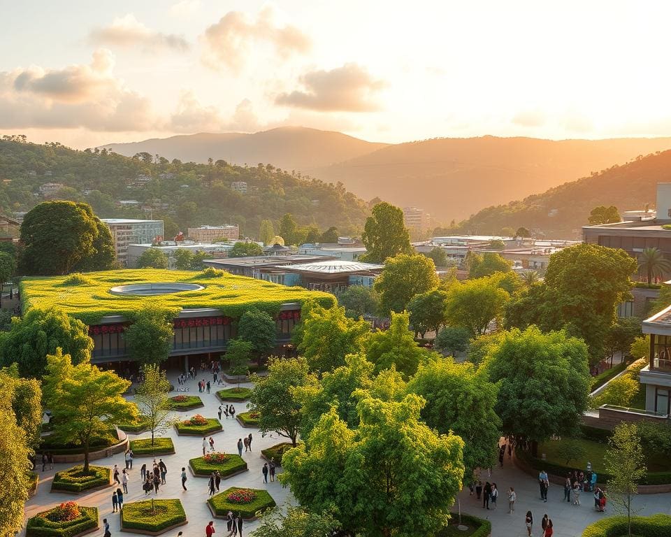 Welke steden inspireren met groen denken?