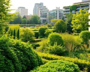 Welke structuren helpen stedelijke vergroening?