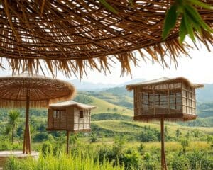 Welke structuren zorgen voor natuurlijke ventilatie?