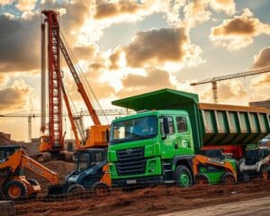 Bouwmachines en duurzame brandstoffen