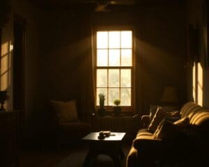 Hoe creëer je meer licht in een donkere kamer?