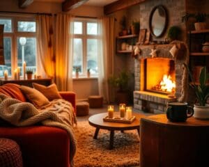 Hoe gebruik je warme tinten voor meer gezelligheid?