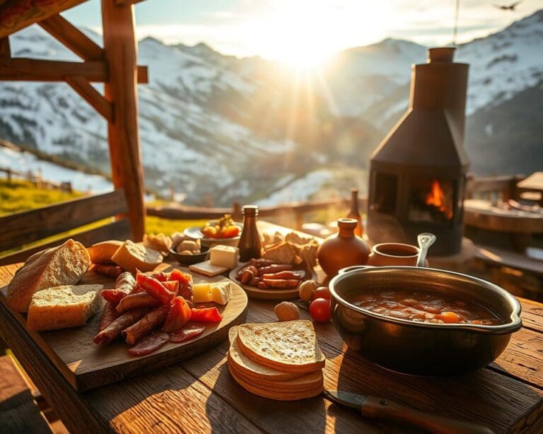 Hoe geniet je van lokale gerechten in de Alpen?