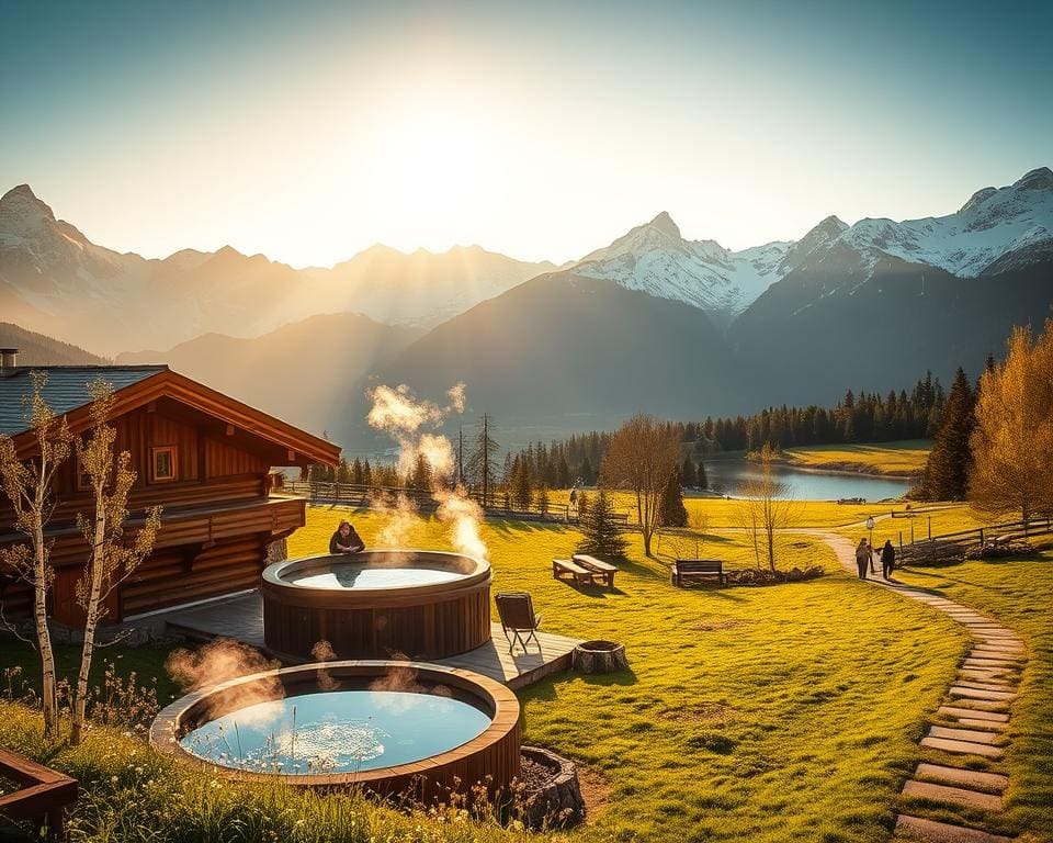 Hoe geniet je van wellness in de Alpen?