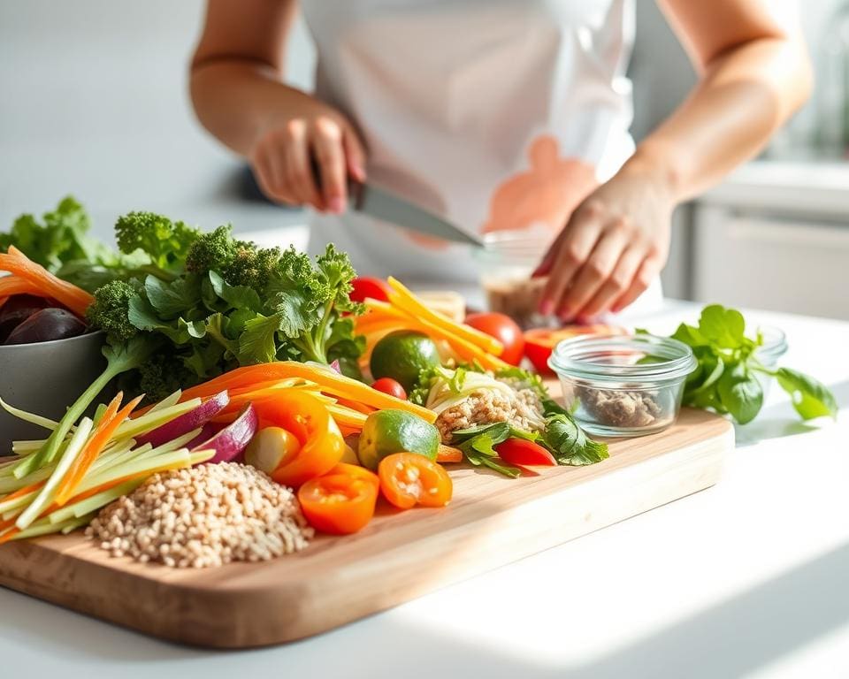 Hoe maak je een snelle en gezonde lunch klaar?