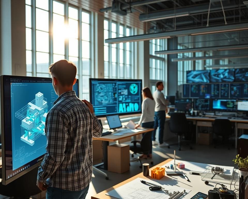 Hoe ondersteunt CAD-software ingenieurs bij ontwerp en planning?