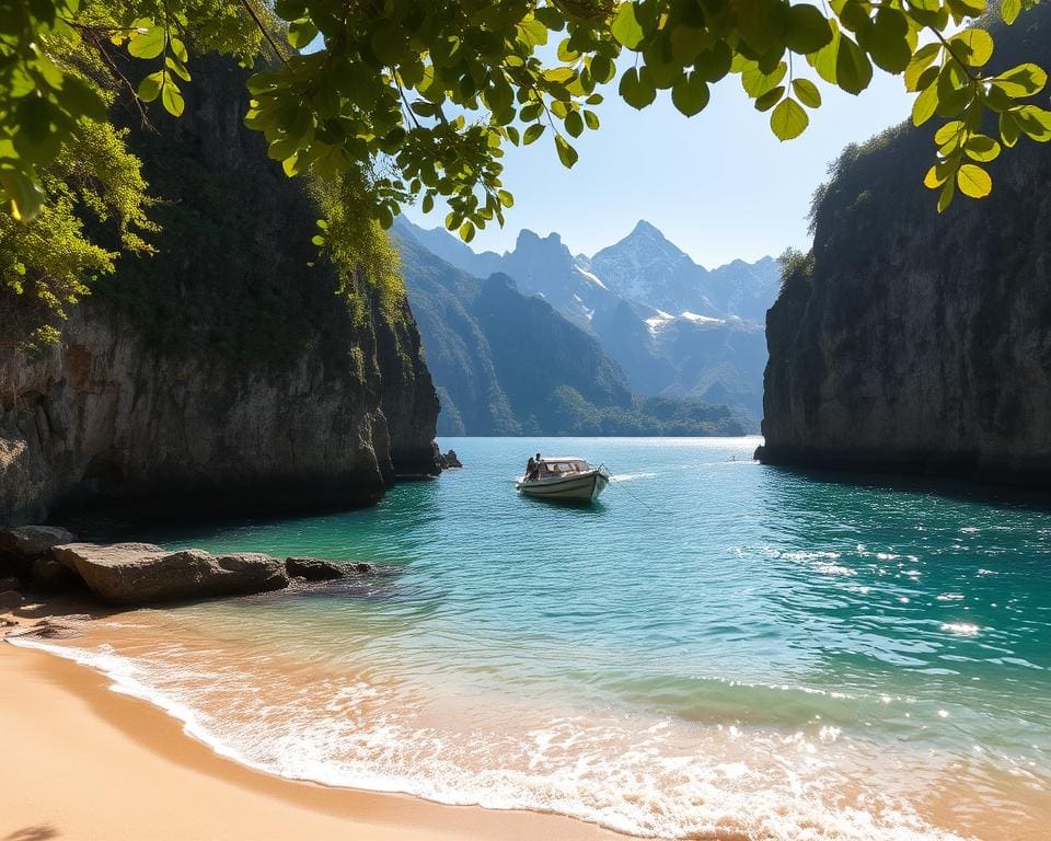 Hoe ontdek je verborgen baaien en rustige stranden?