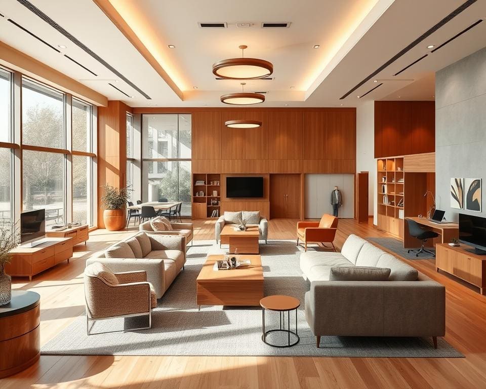 Hoe richt je een multifunctionele ruimte in?