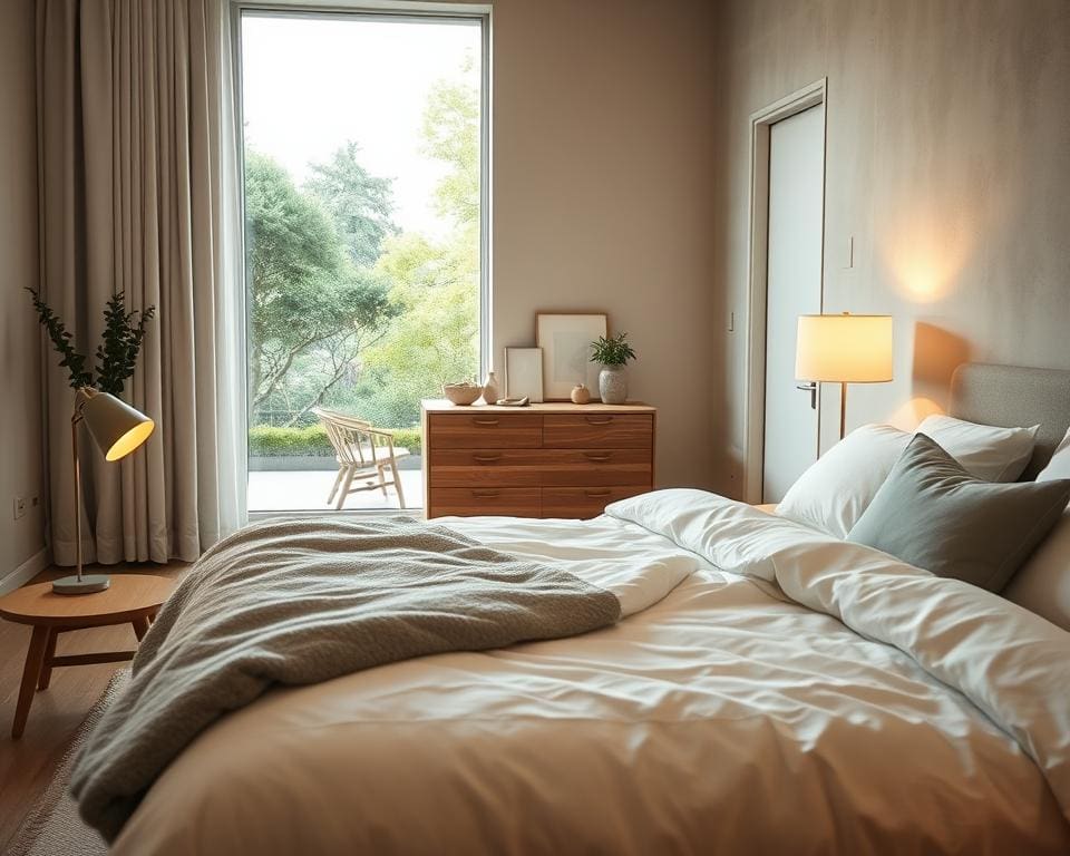 Hoe richt je een slaapkamer rustgevend in?