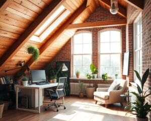 Hoe verbouw je je zolder tot een comfortabele werkruimte?