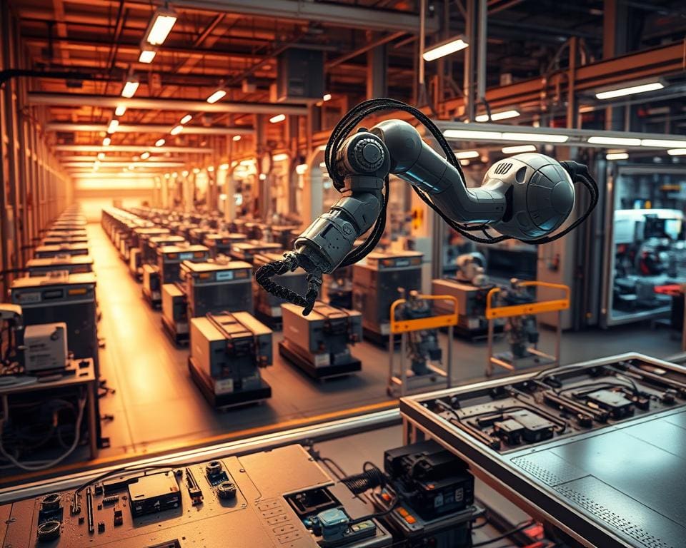 Slimme technologieën voor fabrieksprocessen