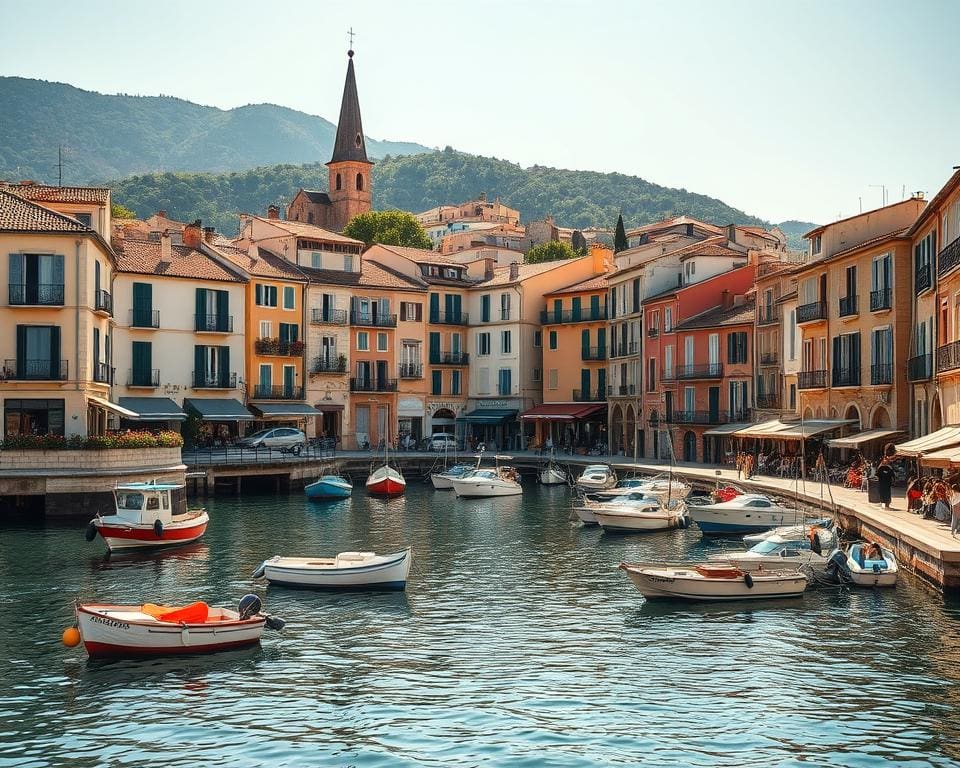Waarom is de haven en oude stad van Sainte-Maxime zo charmant?
