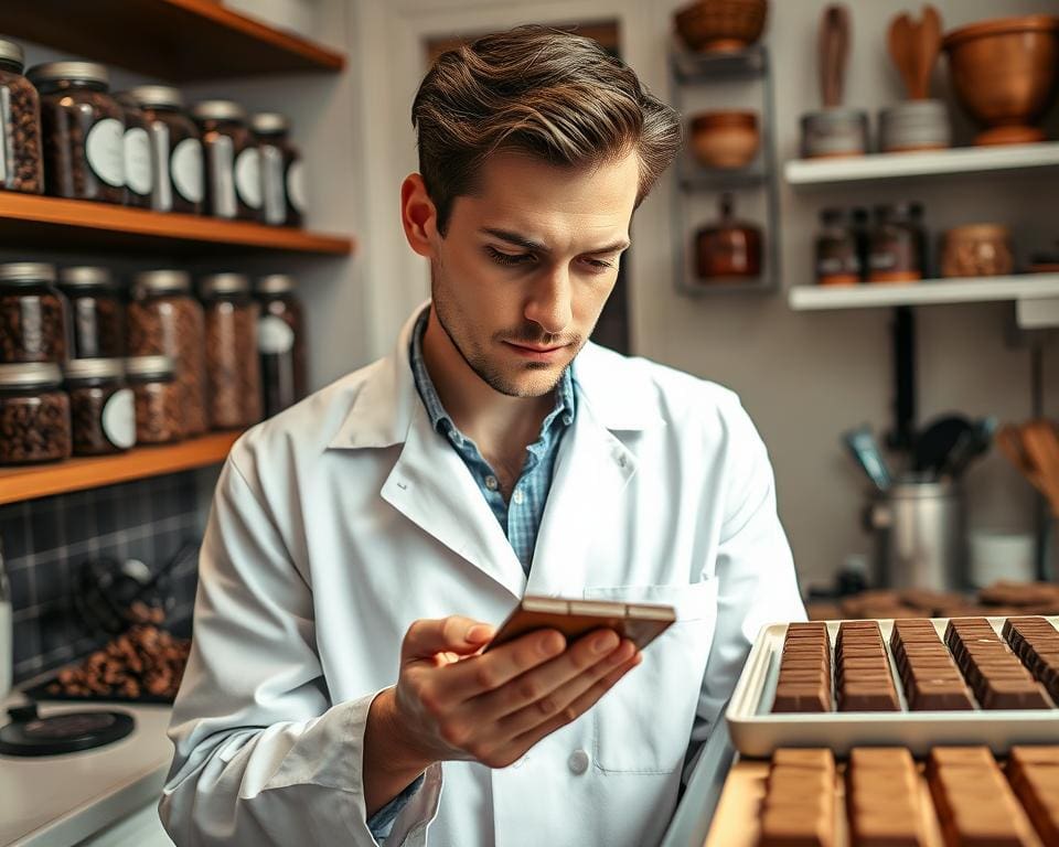 Wat doet een chocoladetester eigenlijk op een werkdag?