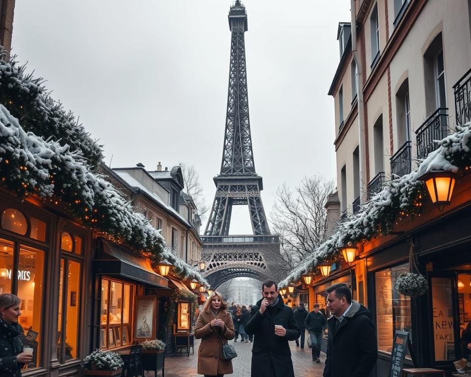 Wat maakt Parijs in december zo sfeervol?