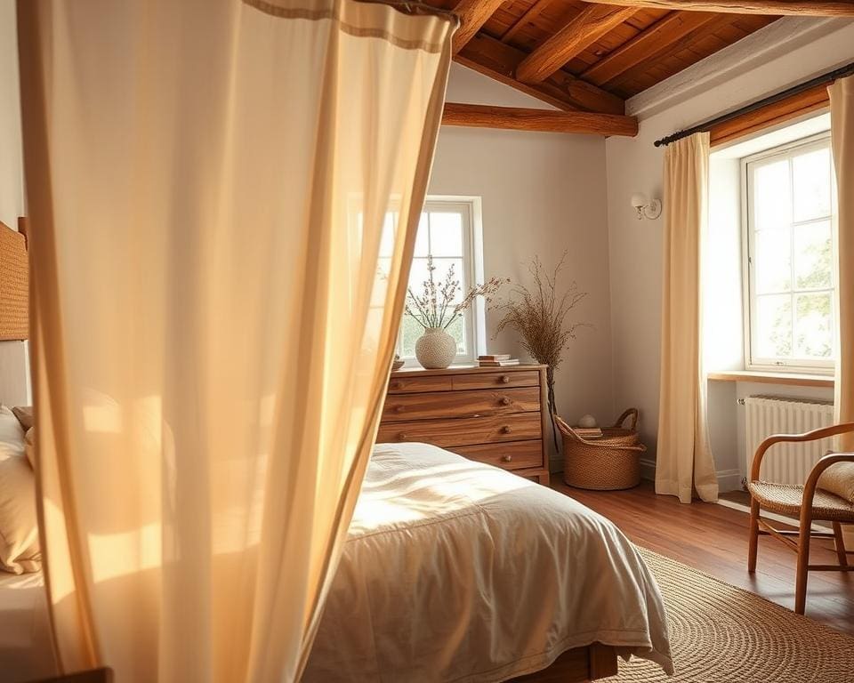 Wat maakt natuurlijke materialen ideaal in de slaapkamer?