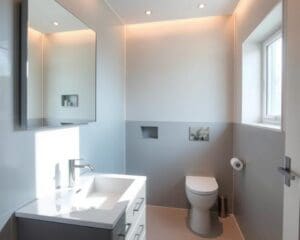 Wat zijn betaalbare oplossingen voor kleine badkamers?