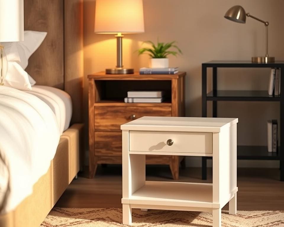 Wat zijn de mooiste ideeën voor nachtkastjes?