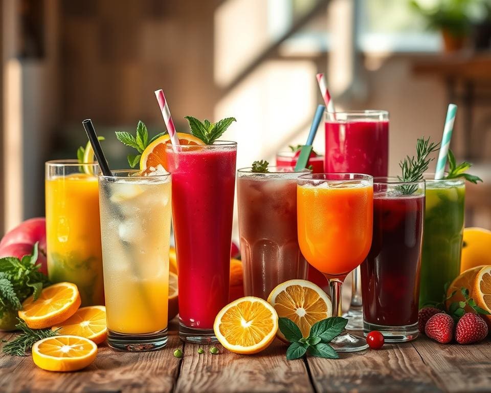 Wat zijn lekkere drankjes zonder alcohol?