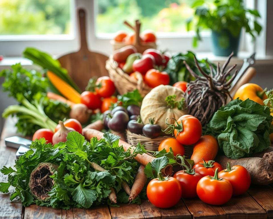 Wat zijn lekkere gerechten met seizoensgroenten?