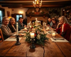 Wat zijn leuke ideeën voor een avondje tafelen?