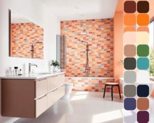 Wat zijn populaire kleuren voor moderne badkamers?