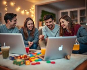 Hoe creëer je sfeer tijdens een digitale spelavond?