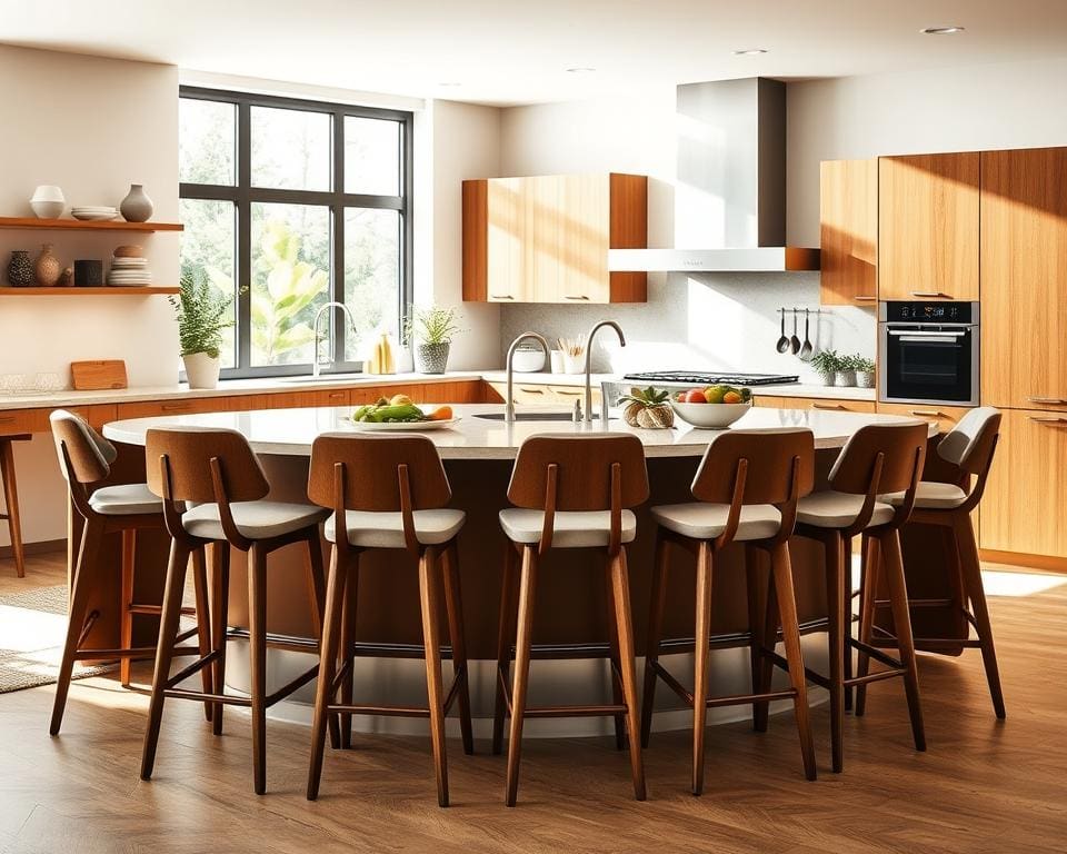 Hoe kies je barstoelen voor een kookeiland?