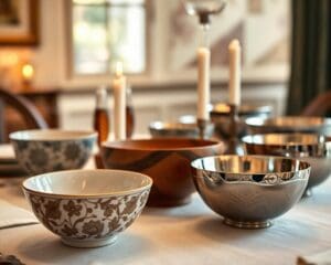 Hoe kies je decoratieve schalen voor je tafel?