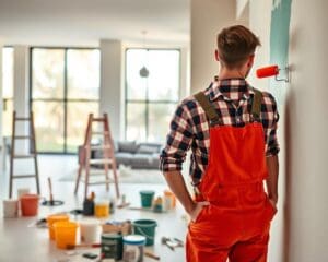 Hoe ondersteunt een schilder woning- en utiliteitsprojecten?