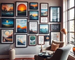 Waarom werkt kunst aan de muur inspirerend?