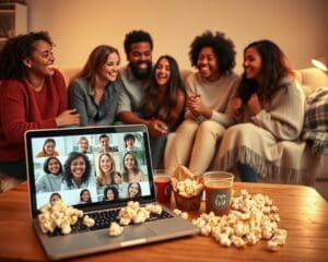 Wat is een leuke activiteit voor een digitale vriendenavond?