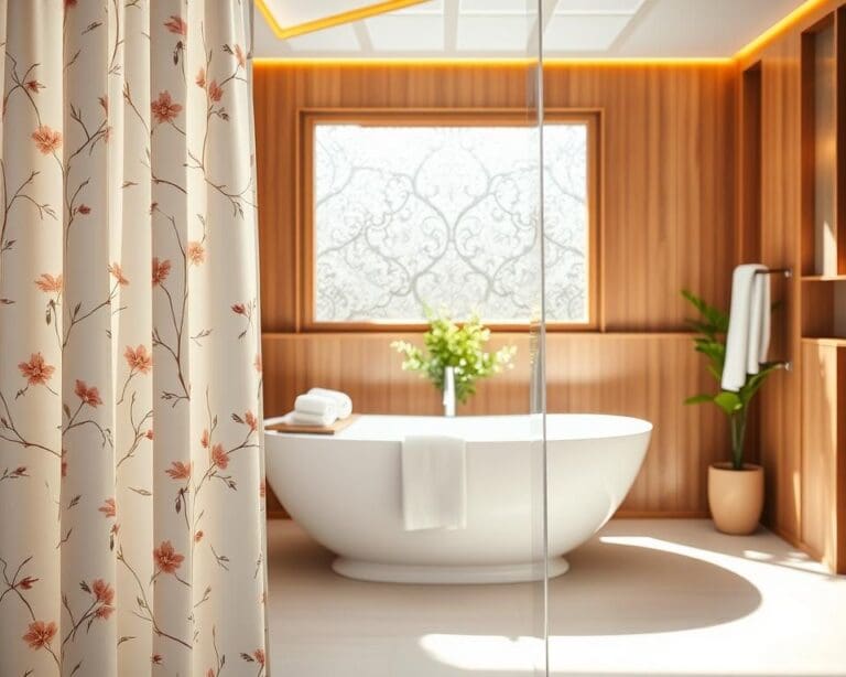 Wat maakt een douchegordijn sfeervol en praktisch?
