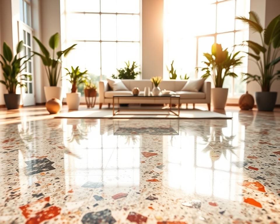 Wat maakt terrazzo vloeren weer populair?