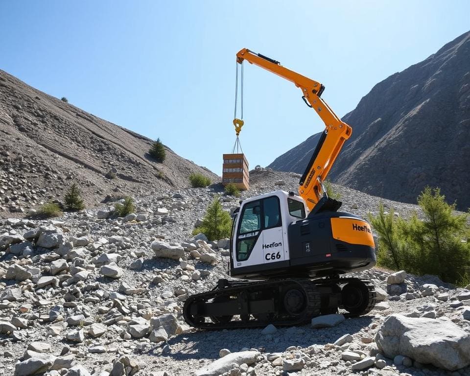 Hoe geschikt is een Hoeflon C6 voor moeilijk bereikbare locaties?