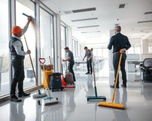 Hoe helpt een reinigingsbedrijf bij oplevering van projecten?