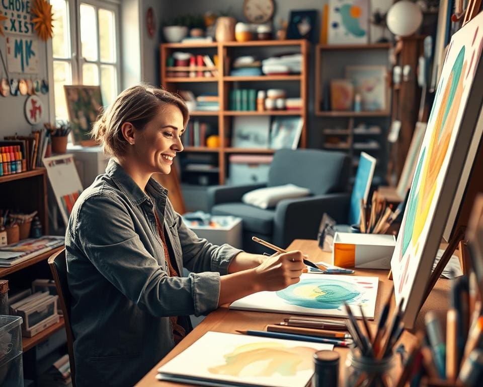 Hoe maak je tijd voor een creatieve hobby?