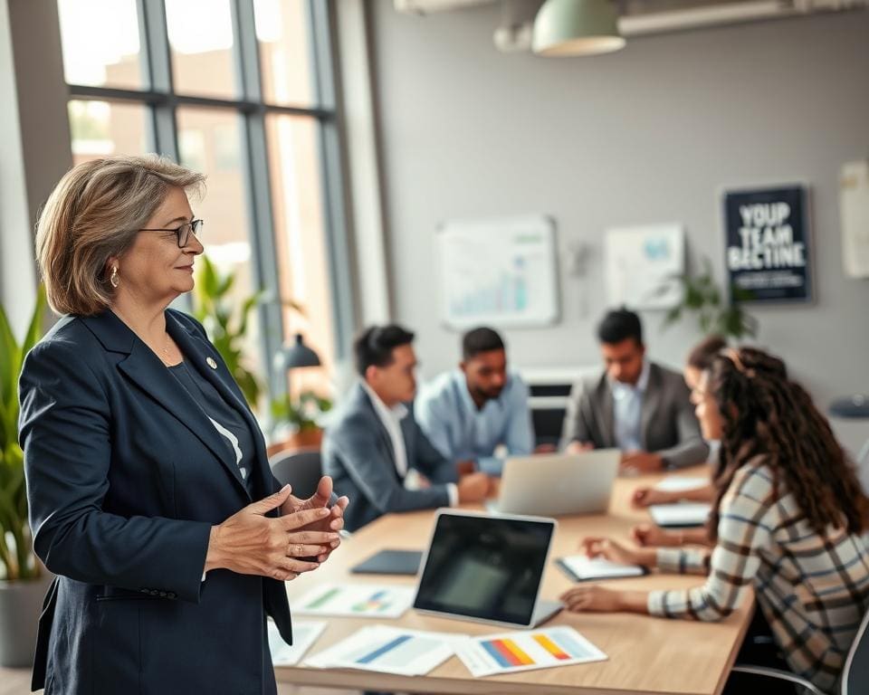 Hoe ondersteunt een HR-manager teams?