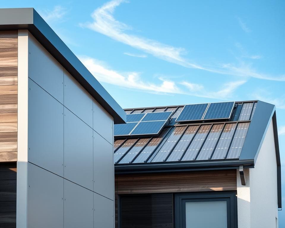 Hoe verbetert geïsoleerde dak- en gevelbeplating energieverbruik?