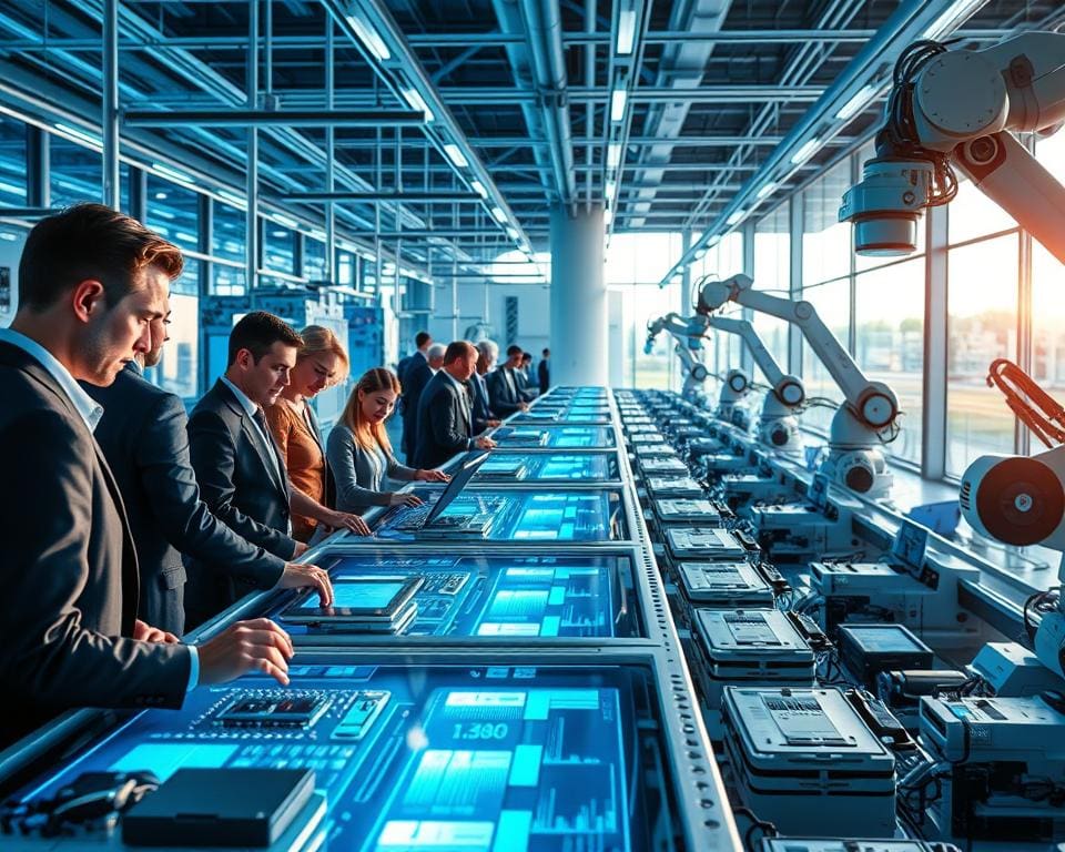 Hoe werkt werken in hightech productie?