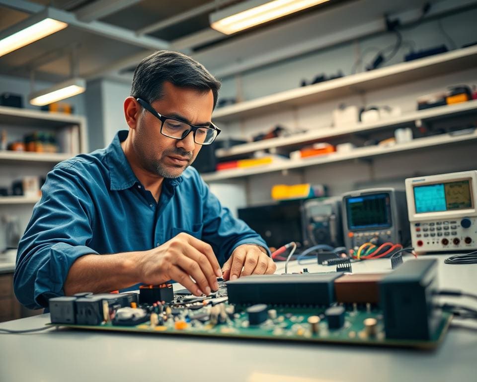 Wat doet een hardware test engineer?