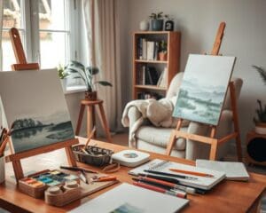 Wat zijn rustige hobby’s voor thuis?