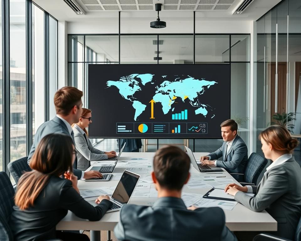 Welke diensten ondersteunen internationale groei?