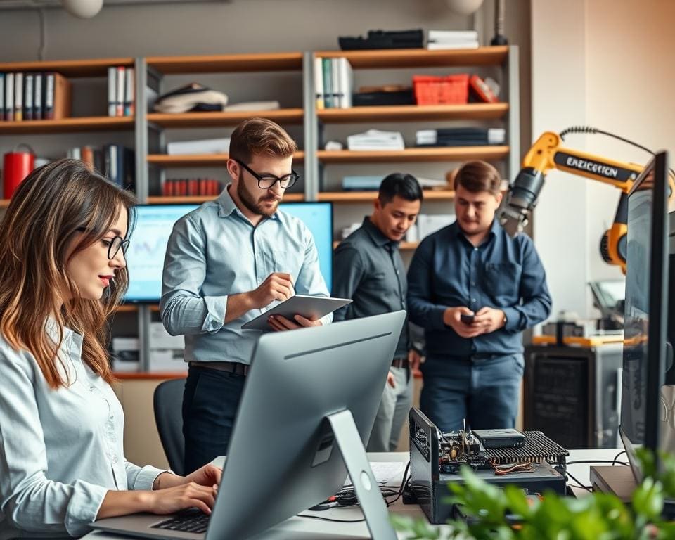 Welke technische beroepen combineren IT en techniek?