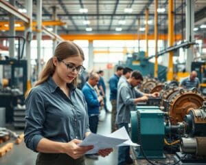 Banen in de maakindustrie